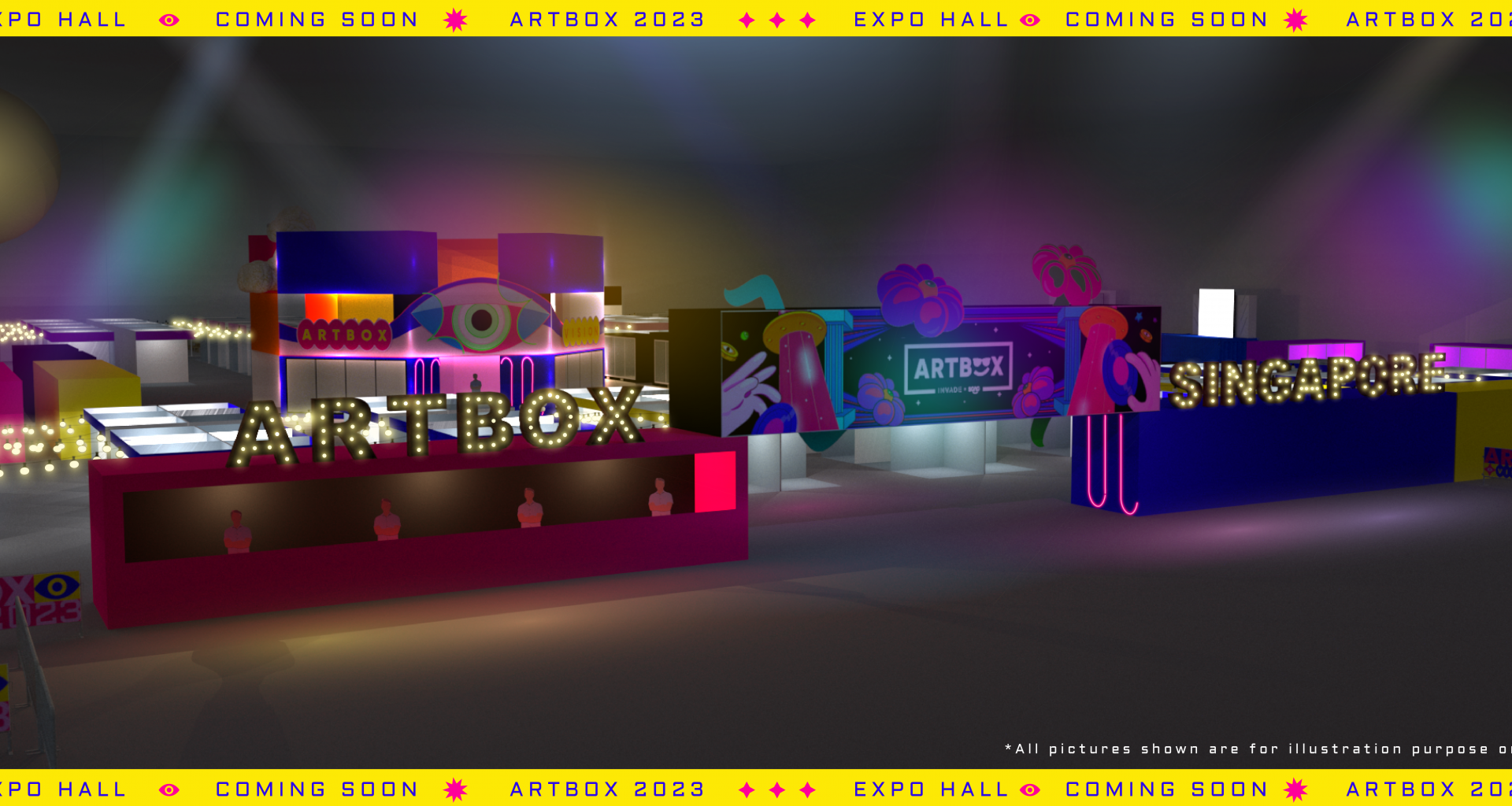 ARTBOX 2023 will be held indoors providing you with air-conditioned comfort - Alvinology