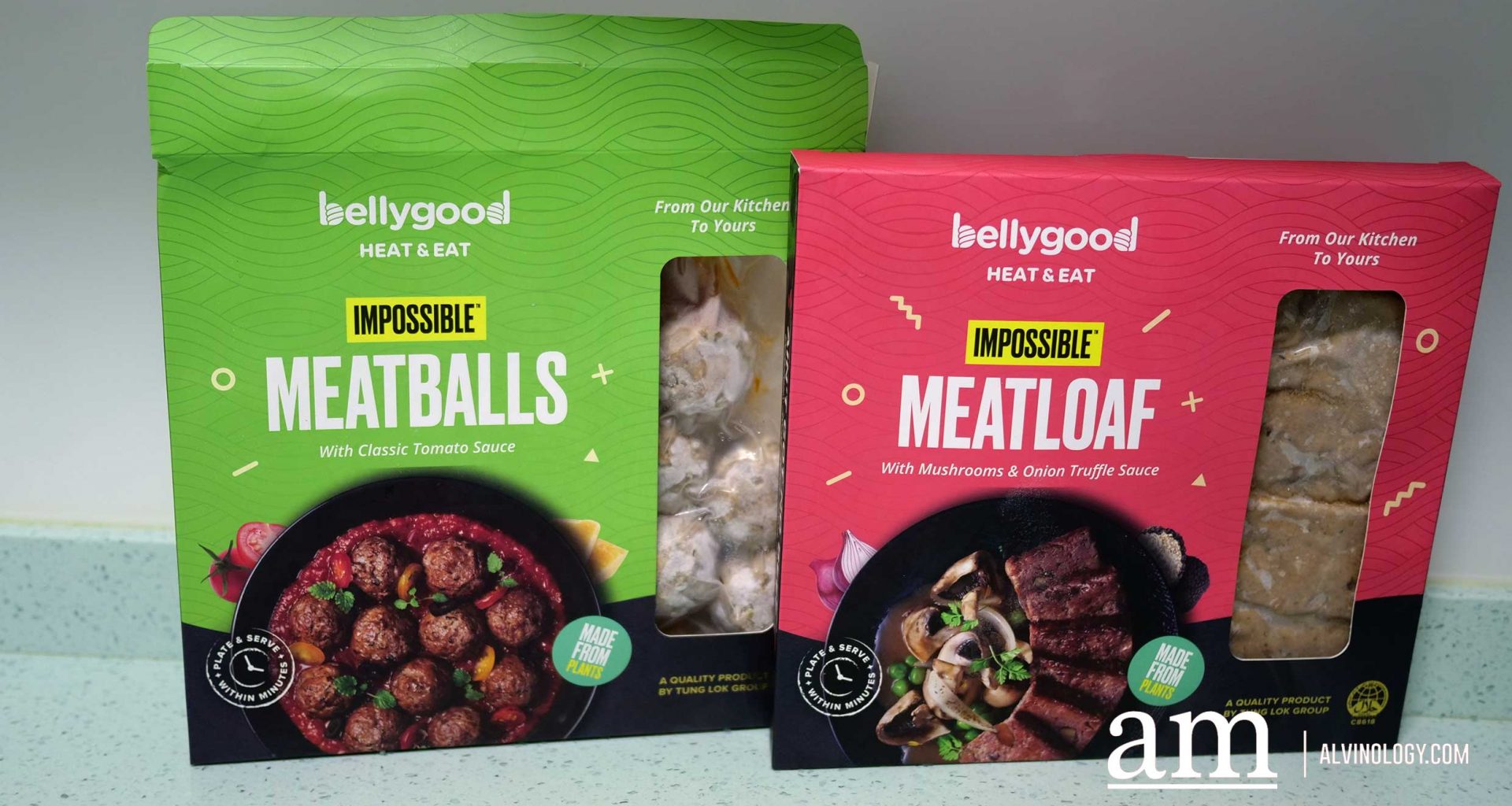 [Review] Fancy TV Dinners with Impossible Foods and BellyGood - Alvinology