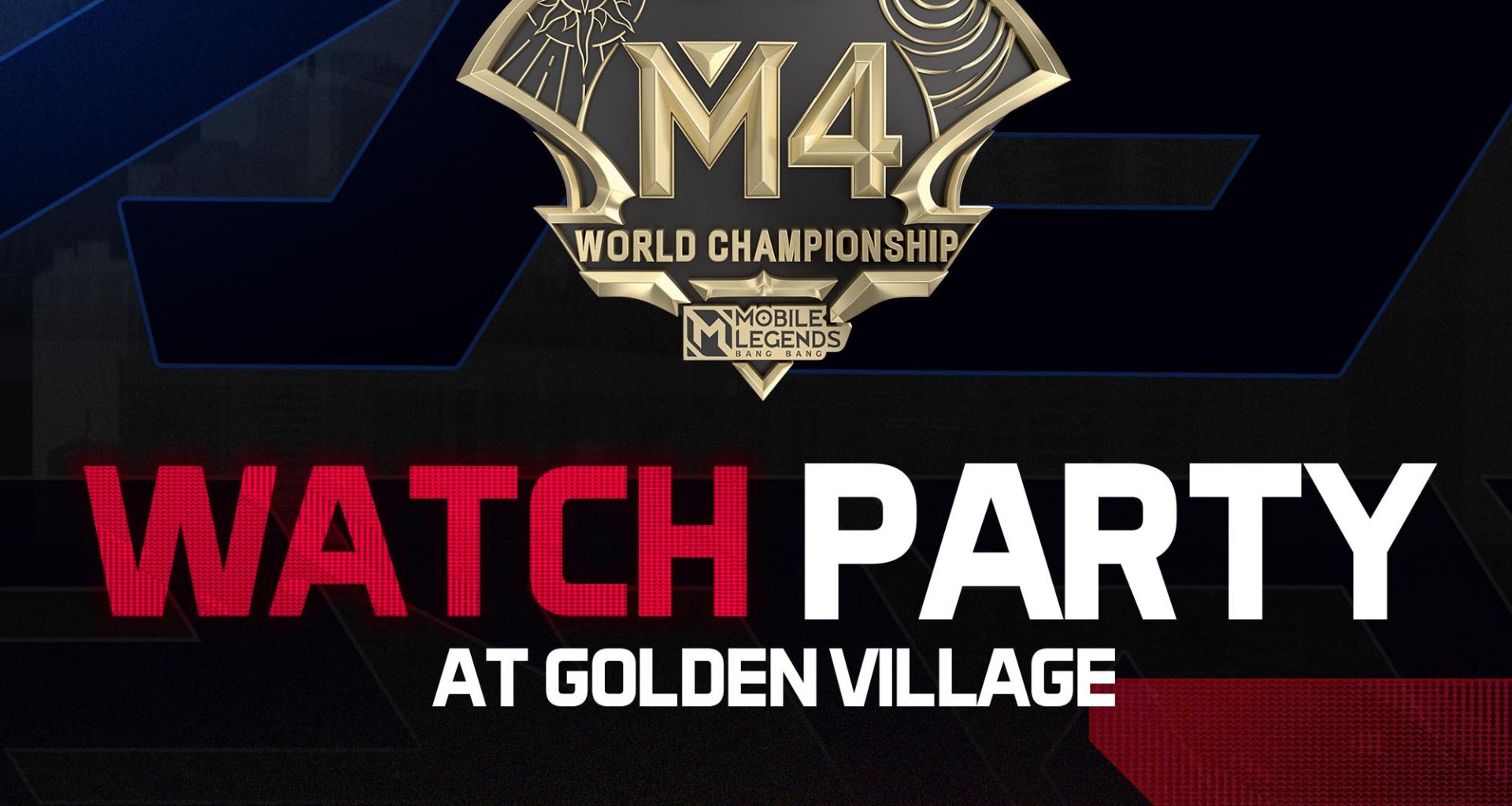 Join the M4 World Championship Watch Party at Golden Village VivoCity and stand to WIN Rewards! - Alvinology