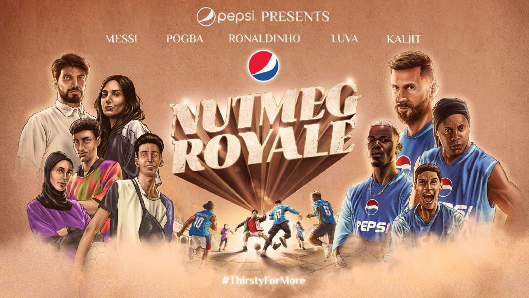 Catch Leo Messi, Pogba, and Ronaldinho on Pepsi’s most exciting film to date “Nutmeg Royale” - Alvinology