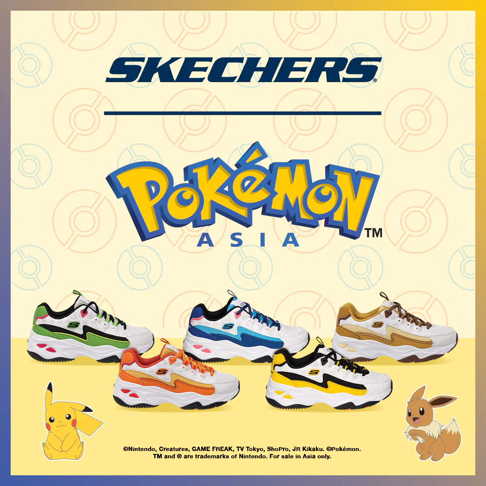 New Skechers Pokémon D’Lites 4.0 series - Just In Time for CNY to Brighten Up Your Kicks New Skechers Pokémon D’Lites 4.0 series - Just In Time for CNY to Brighten Up Your Kicks - Alvinology