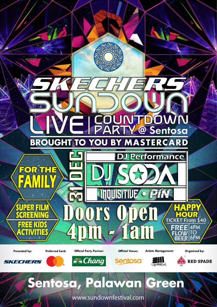 Dance 2022 away at Skechers’ first-ever Sundown Live Year-end Countdown Party happening at Sentosa! Pets are welcome too! - Alvinology