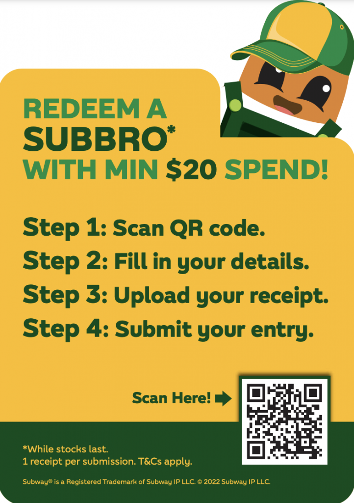 Enjoy $11 Footlong Subs and Festive Cookies at Subway Singapore for a very delicious year-end! - Alvinology