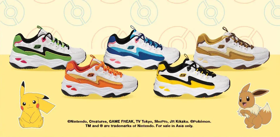 New Skechers Pokémon D’Lites 4.0 series - Just In Time for CNY to Brighten Up Your Kicks New Skechers Pokémon D’Lites 4.0 series - Just In Time for CNY to Brighten Up Your Kicks - Alvinology