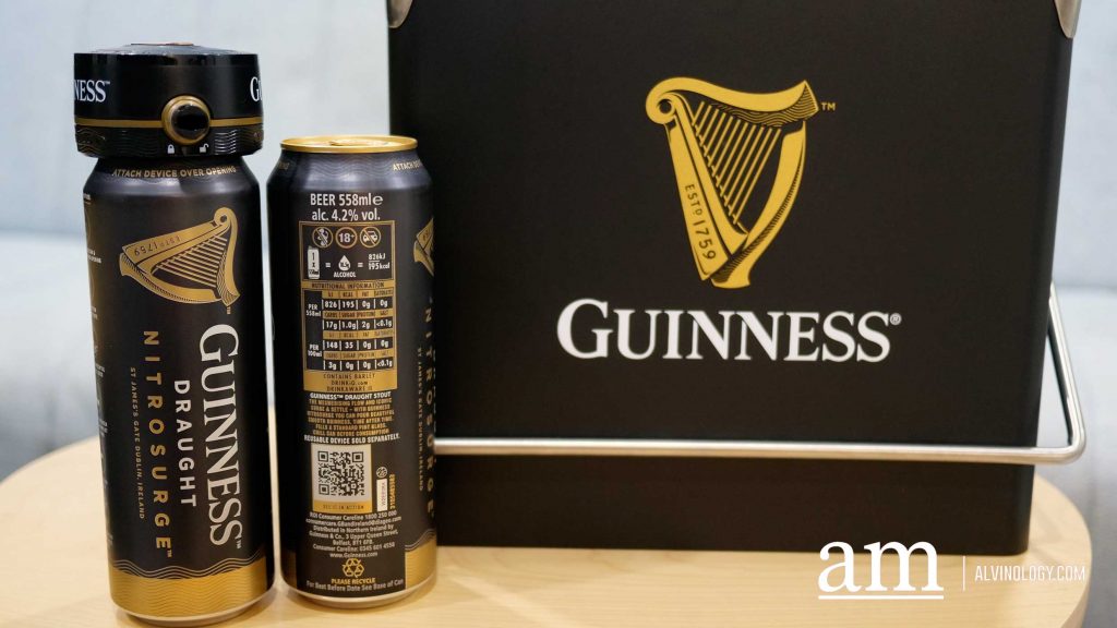 Guinness NITROSURGE is Now Available in Singapore, Exclusively on Shopee - Alvinology