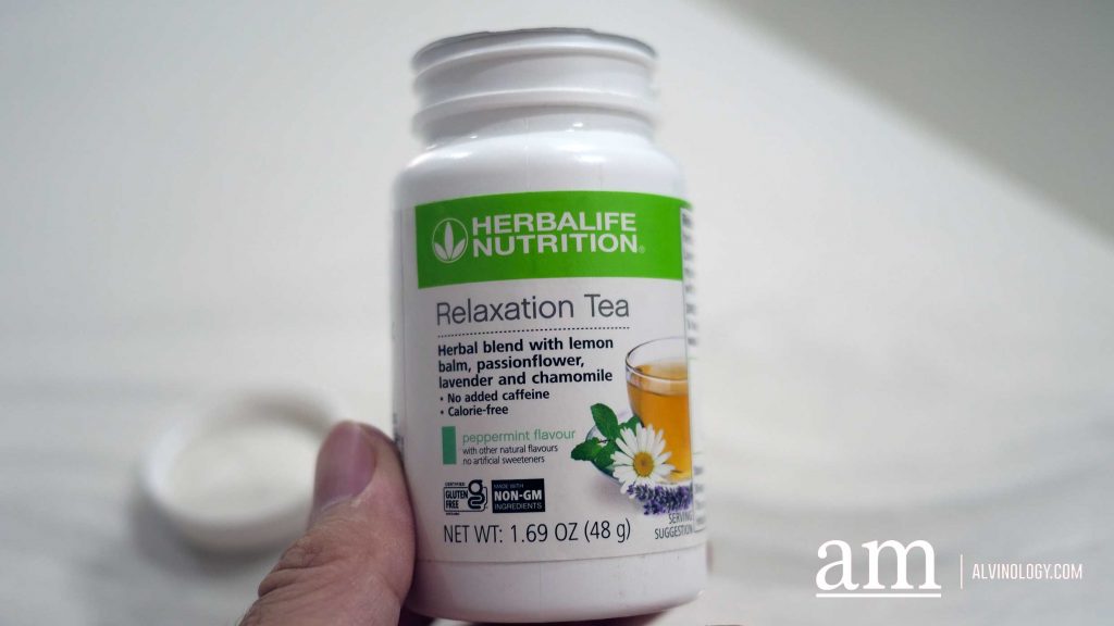 [Review] Herbalife Nutrition's New Relaxation Tea - Alvinology
