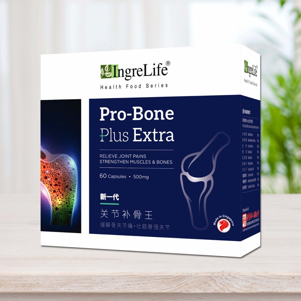 IngreLife Pro-Bone Plus Extra Capsules - Relieves Joint Pains, Strengthen Muscles and Bones - Alvinology