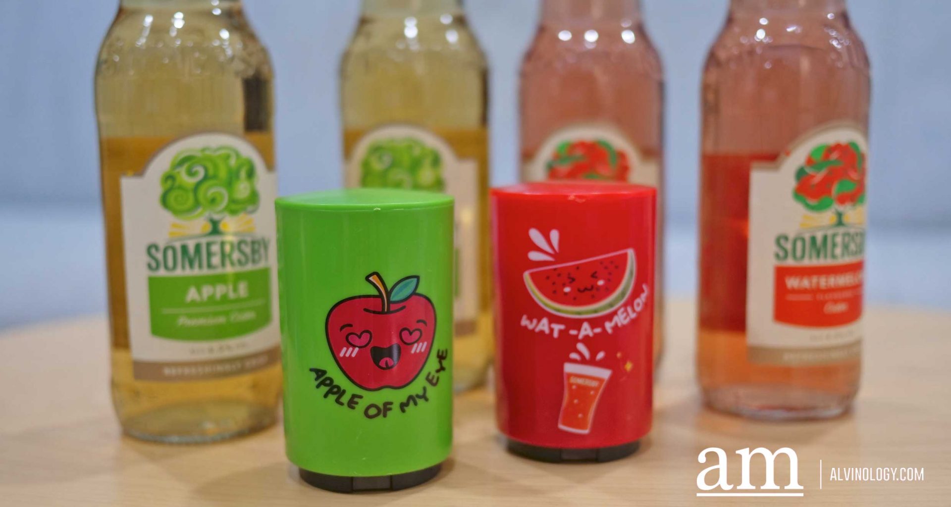 [FREE GIFT] Get one of these Collectible Bottle Openers with Every Purchase of Somersby Apple and Watermelon Festive Pack - Alvinology