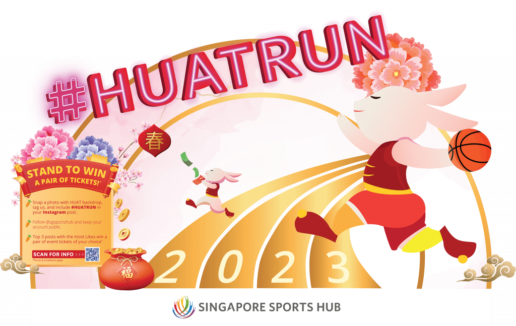 WIN a pair of Tickets to a Concert or Event of your choice at Singapore Sports Hub’s #HUATRUN! - Alvinology