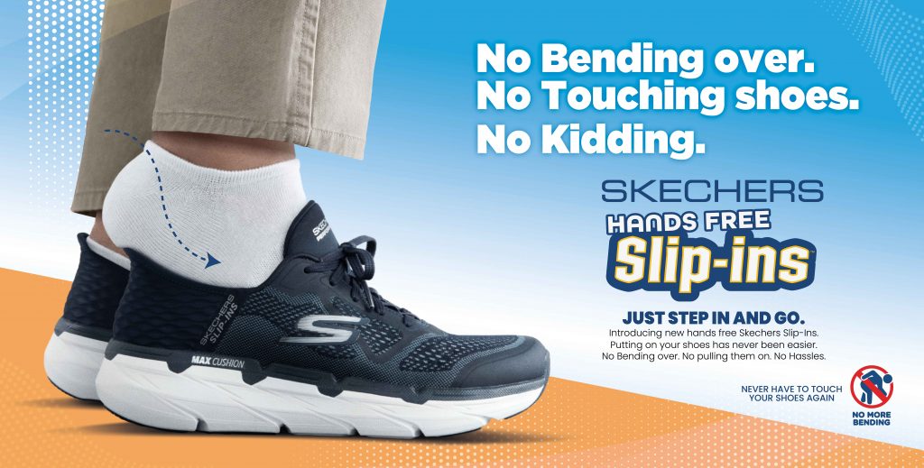 Skechers has unlocked the secret of wearing shoes hands free with the new Skechers Hands Free Slip-ins - Alvinology