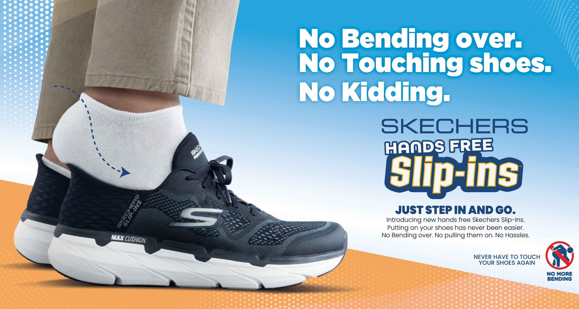 Skechers has unlocked the secret of wearing shoes hands free with the new Skechers Hands Free Slip-ins - Alvinology