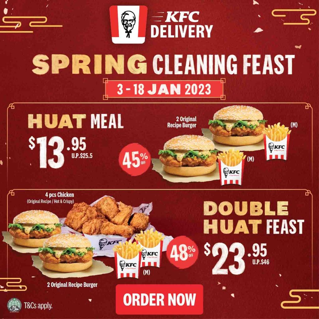 KFC Singapore starts the new year right with the return of 1-for-1 Burger or Zinger Deal! KFC Singapore starts the new year right with the return of 1-for-1 Burger or Zinger Deal! - Alvinology
