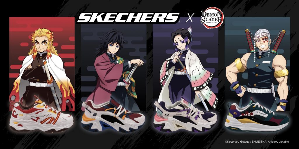 Declare your Allegiance and Slay in Style with the New Skechers X Demon Slayer Footwear and Apparel Collection - Alvinology