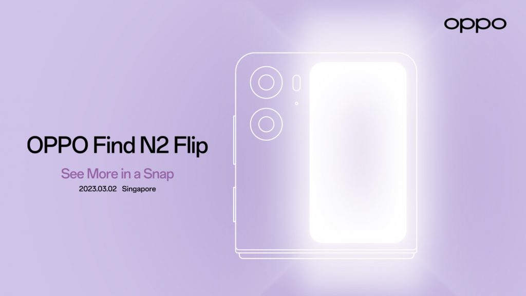 OPPO teases new “OPPO Find N2 Flip” claiming to store the largest and fastest-charging battery of any flip phone; full reveal happening on 2 March - Alvinology