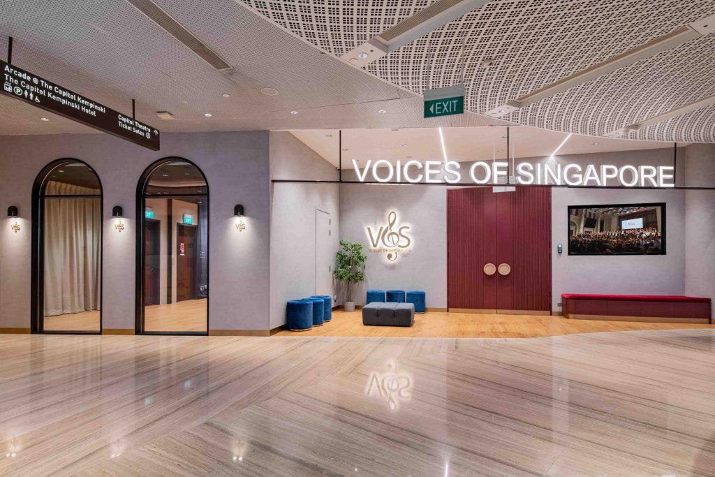 Voices of Singapore opens new flagship space in at the Capitol Singapore with multiple studios to cater musical and events - Alvinology