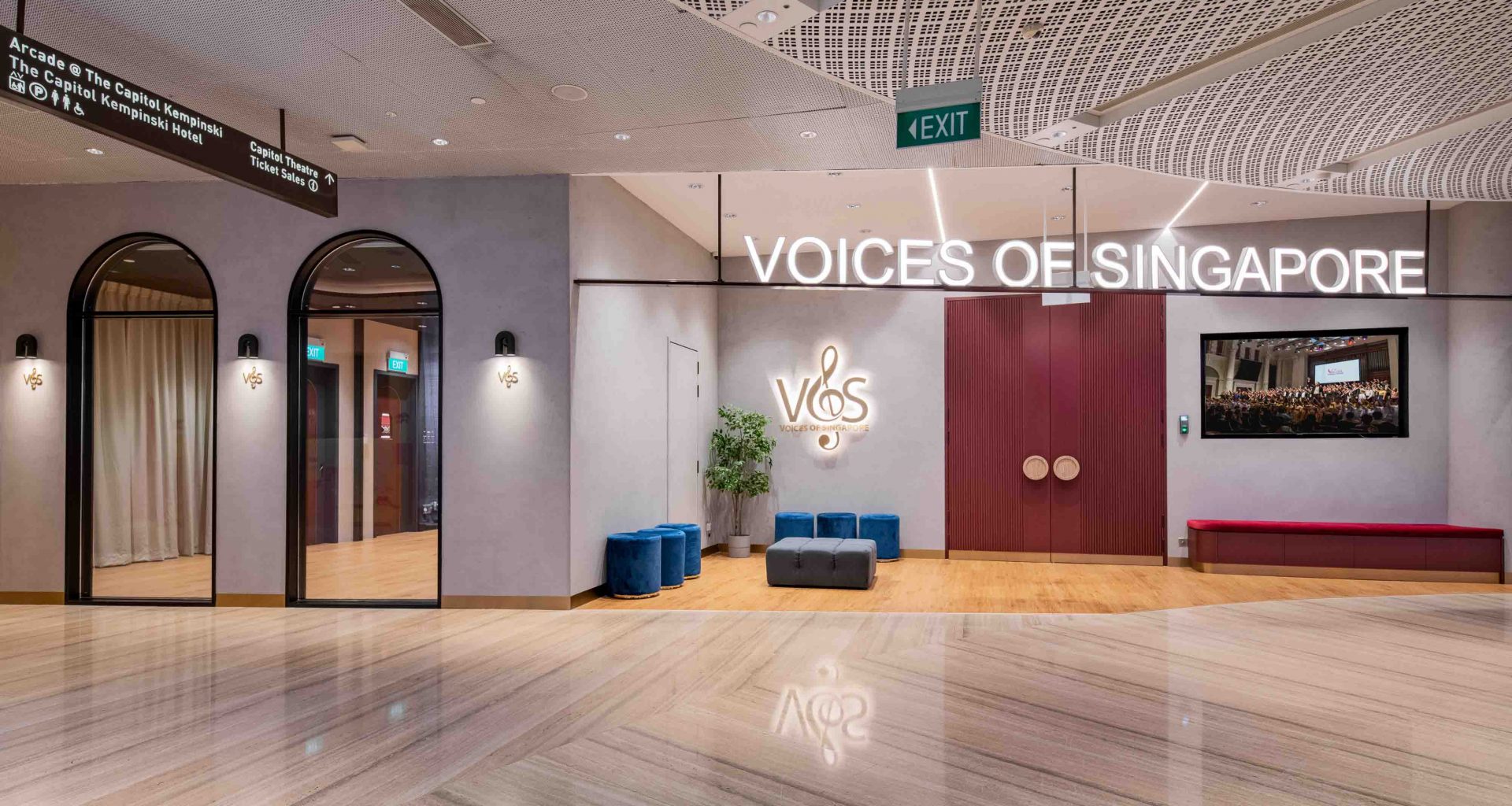 Voices of Singapore opens new flagship space in at the Capitol Singapore with multiple studios to cater musical and events - Alvinology