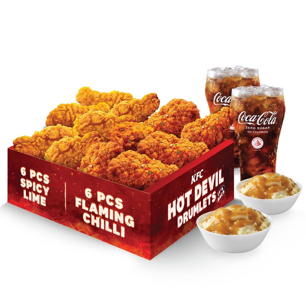 Small in size but big on taste, KFC’s new Hot Devil Drumlets is irresistibly finger-lickin' good with every bite - Alvinology