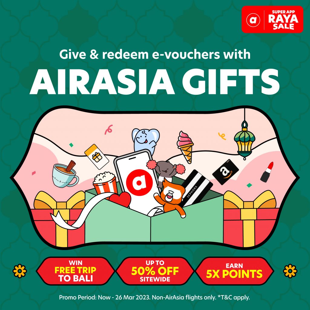 [PROMO CODE INSIDE] WIN a FREE trip to Bali, Indonesia at airasia Super App Raya Sale! Just make any transaction from now till 26 March to join! - Alvinology