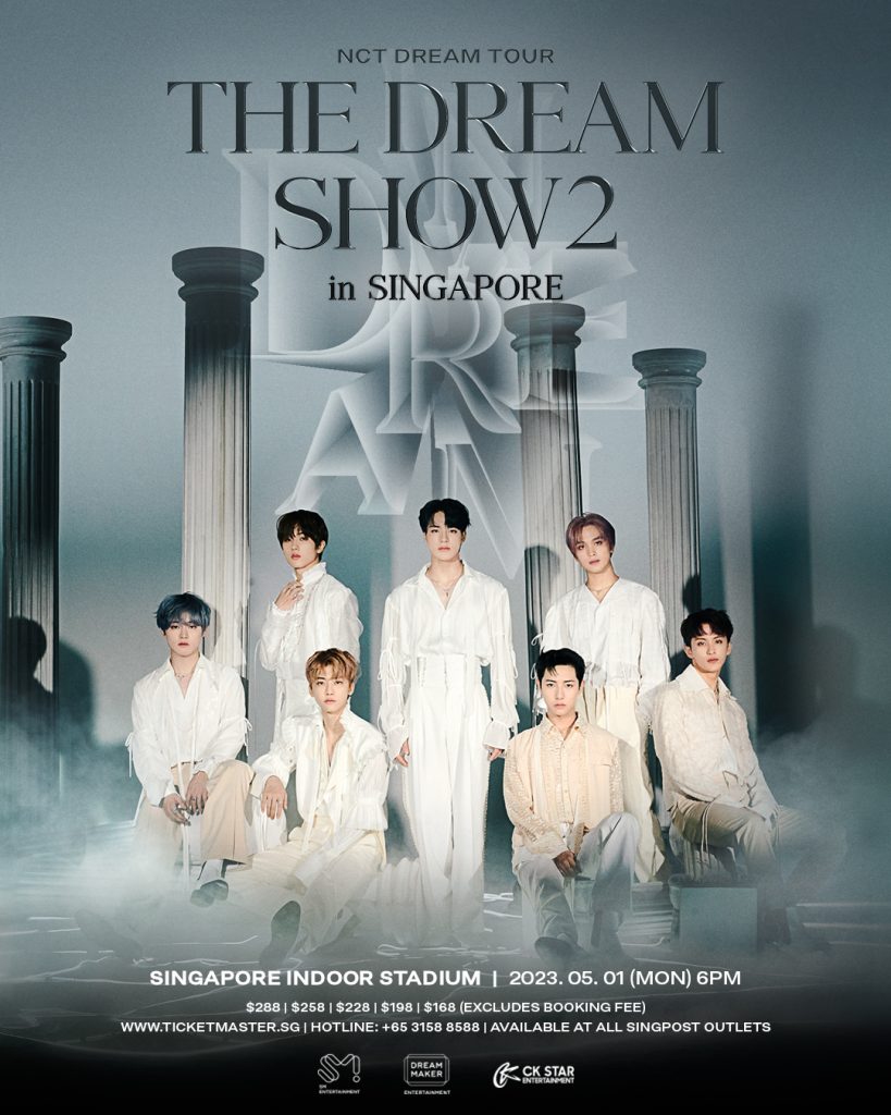 NCT DREAM is coming to Singapore this May 2023 for its second world tour! Tickets available starting 18 March NCT DREAM is coming to Singapore this May 2023 for its second world tour! Tickets available starting 18 March - Alvinology