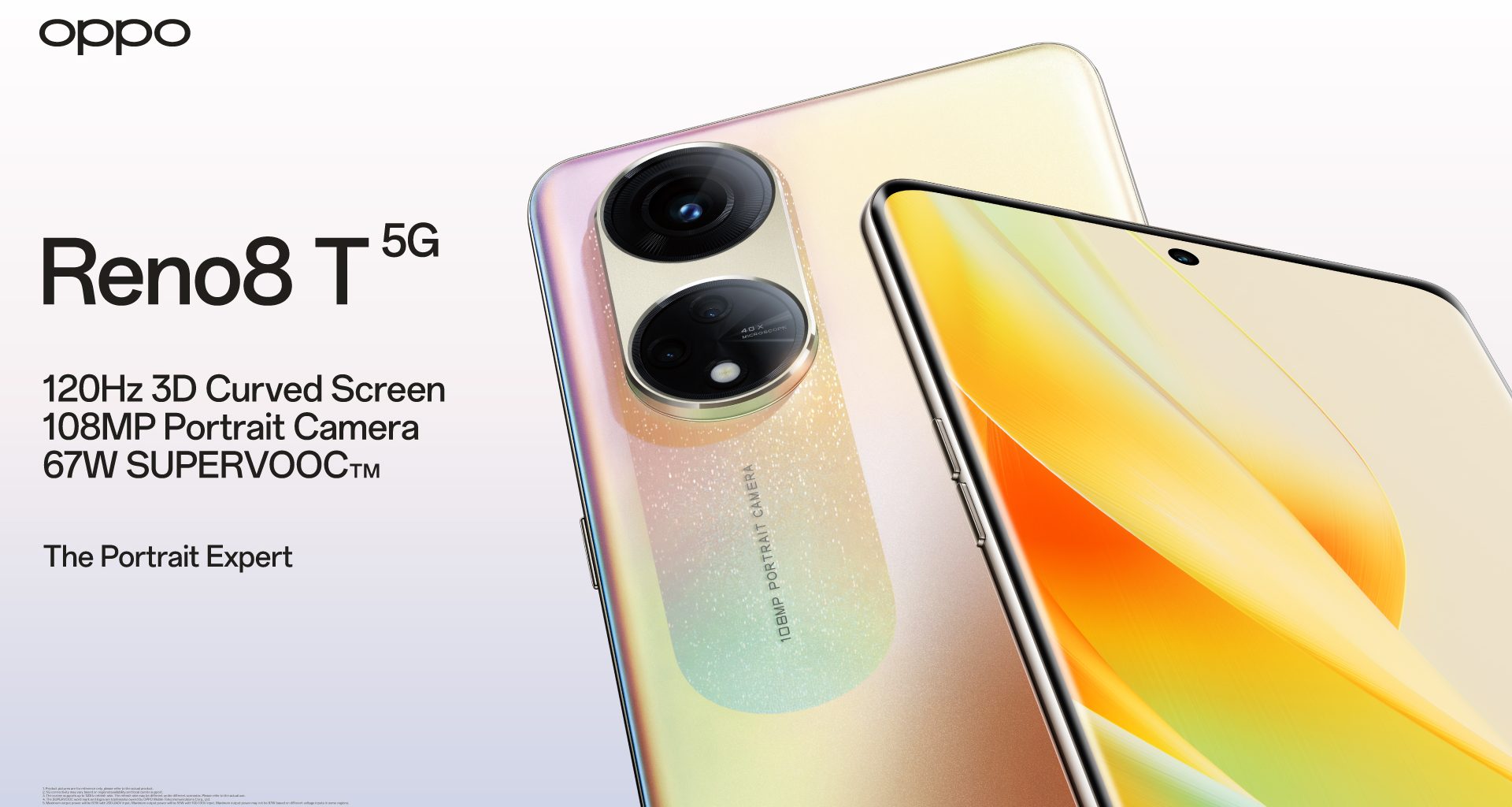 OPPO Reno8 T 5G sports a 108MP Portrait Camera with premium Dual Micro-Curved Design - Alvinology