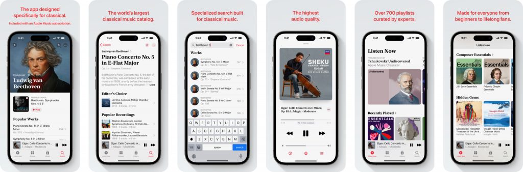 Apple announces new Apple Music Classical - new standalone app designed specifically for classical music - Alvinology