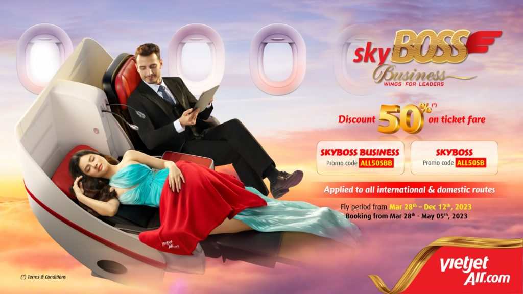 [PROMO CODE INSIDE] Vietjet announces 2 million promotional tickets from S$0 and 50% OFF for SkyBoss and SkyBoss Business fares - Alvinology