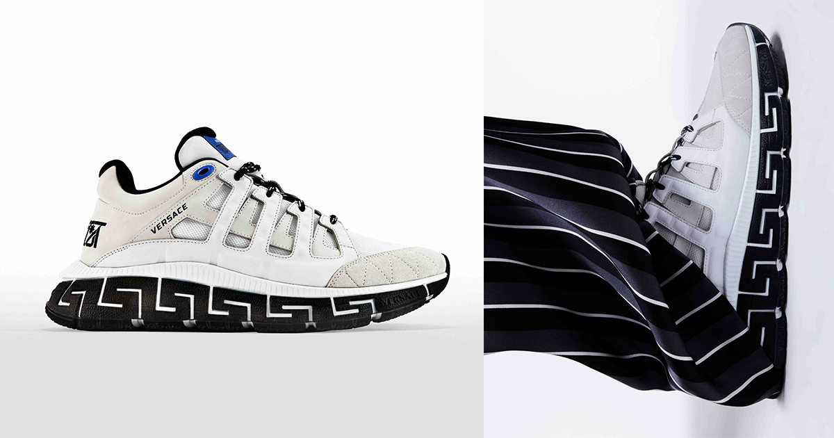 Versace introduces Trigreca Sneakers and it’s the perfect luxury shoe you need from the luxury brand - Alvinology