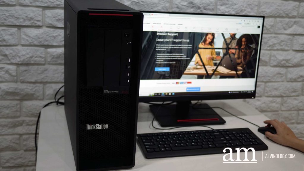 [Review] Lenovo ThinkStation P620 Workstation - powered by AMD Ryzen™ Threadripper™ PRO with NVIDIA RTX™ A6000, the most powerful workstation for professionals working from home - Alvinology