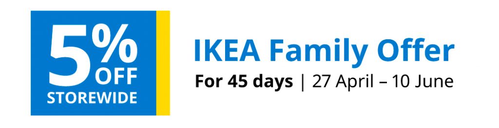 [PROMO] Score great deals and Redeem limited-edition merchandise at IKEA’s 45th anniversary celebration from 27 April to 1 May! - Alvinology
