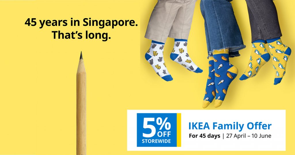 [PROMO] Score great deals and Redeem limited-edition merchandise at IKEA’s 45th anniversary celebration from 27 April to 1 May! - Alvinology