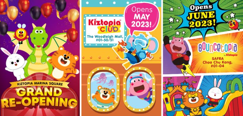 Kiztopia to open two new outlets at The Woodleigh Mall and SAFRA Choa Chu Kang on May and June 2023 respectively - Alvinology