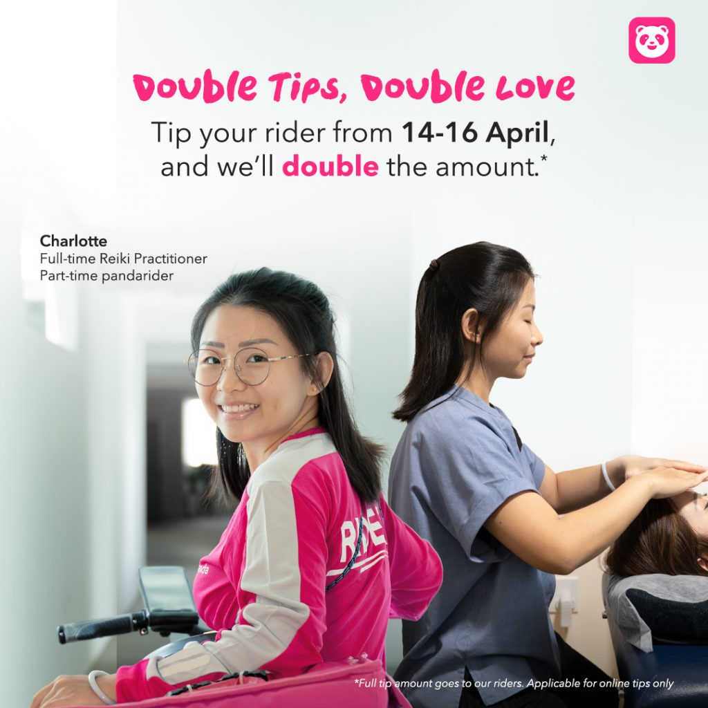 Tip away! foodpanda will DOUBLE the TIPS you give to your delivery riders this 14 - 16 April! Tip away! foodpanda will DOUBLE the TIPS you give to your delivery riders this 14 - 16 April! - Alvinology