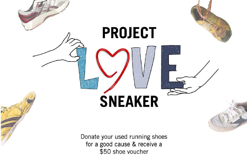 Donate your preloved running shoes at Running Lab and get a $50 voucher for every pair - Alvinology