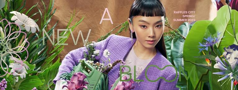 Explore the harmonious blend of fashion and earth's wonders with Raffles City’s Spring/Summer 2023 collection! - Alvinology