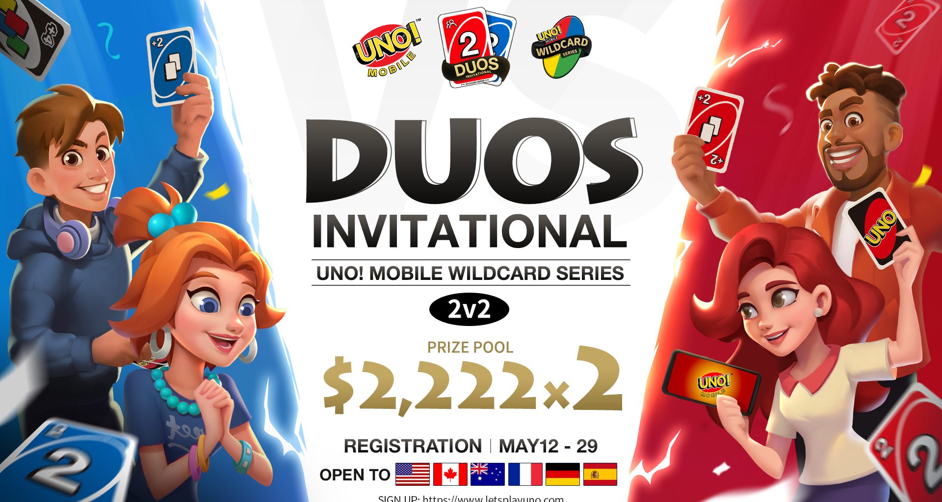 Find a Pair and Compete in the UNO! Mobile Wildcard Series: Duos Invitational and WIN $4,444! - Alvinology