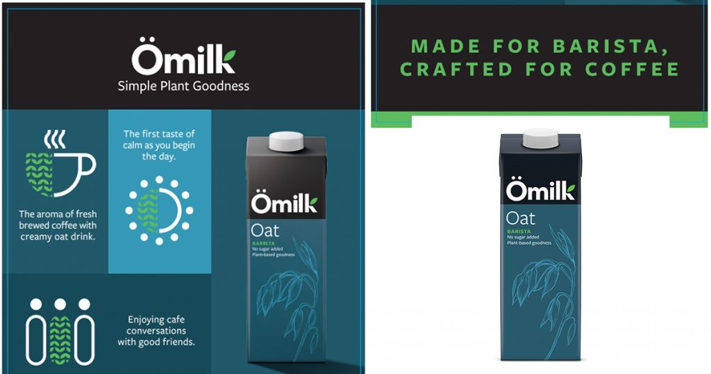 Made for Barista, Crafted for Coffee - Superior plant-based milk Omilk Oat Barista now available at FairPrice and RedMart - Alvinology