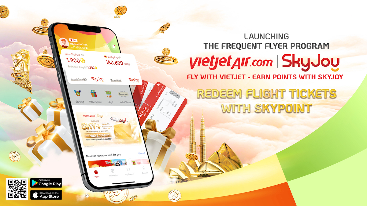 Become a Vietjet SkyJoy member today and get 500 SkyPoints! - Alvinology