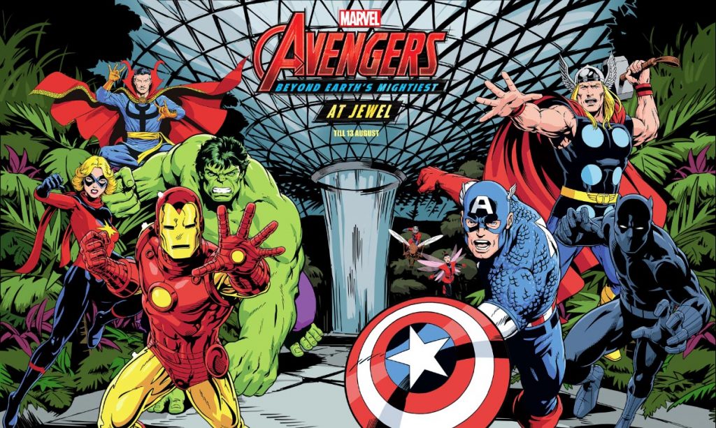 Find life-sized and Insta-worthy opportunities as the Avengers Assemble at Jewel Changi Airport starting today! - Alvinology