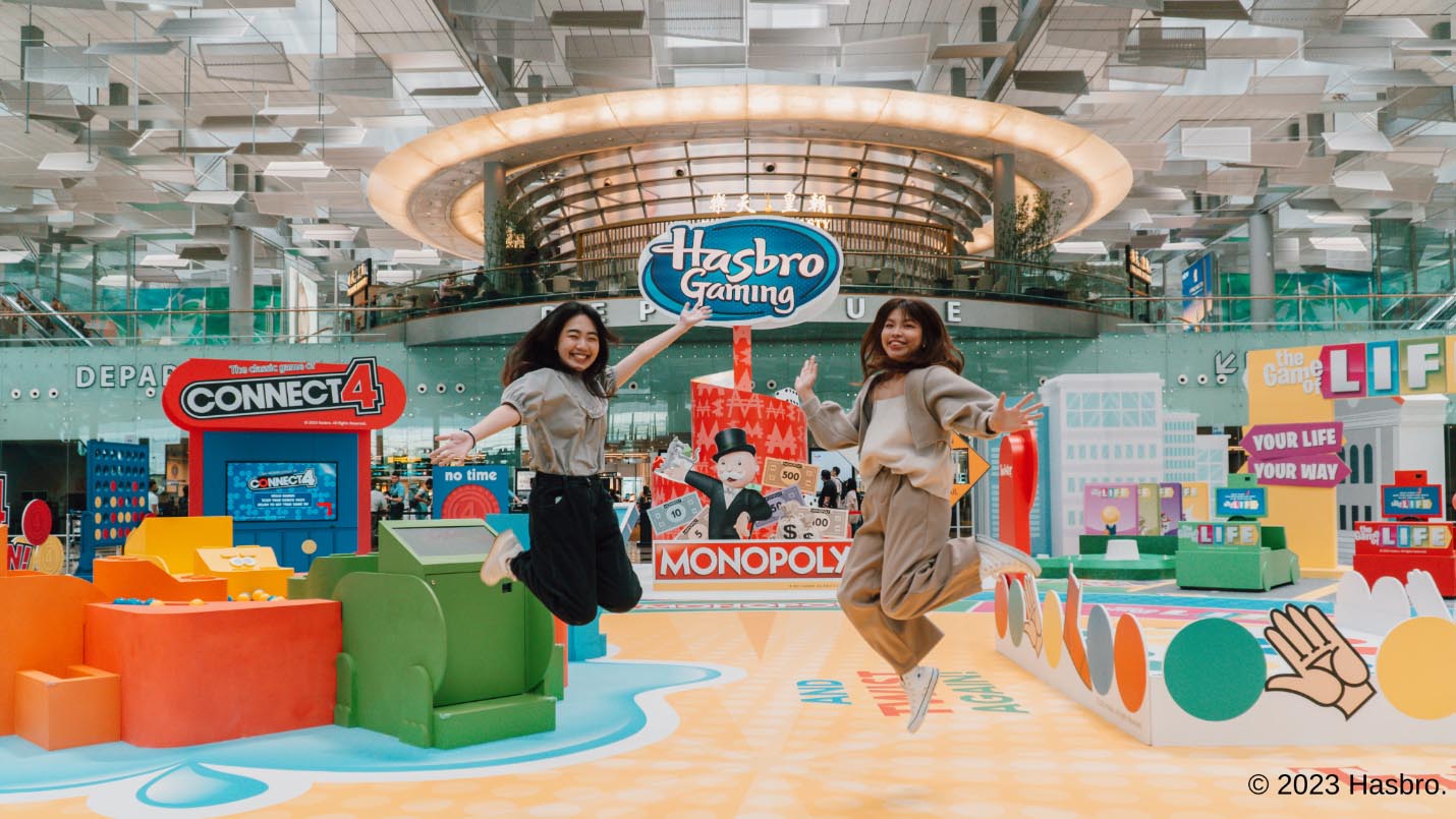 Spend a day of fun and games with your whole family at Changi Airport as Hasbro Gaming takes over Terminal 3 - Alvinology