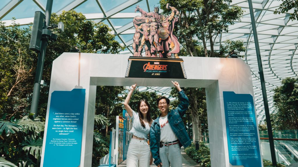 Find life-sized and Insta-worthy opportunities as the Avengers Assemble at Jewel Changi Airport starting today! - Alvinology