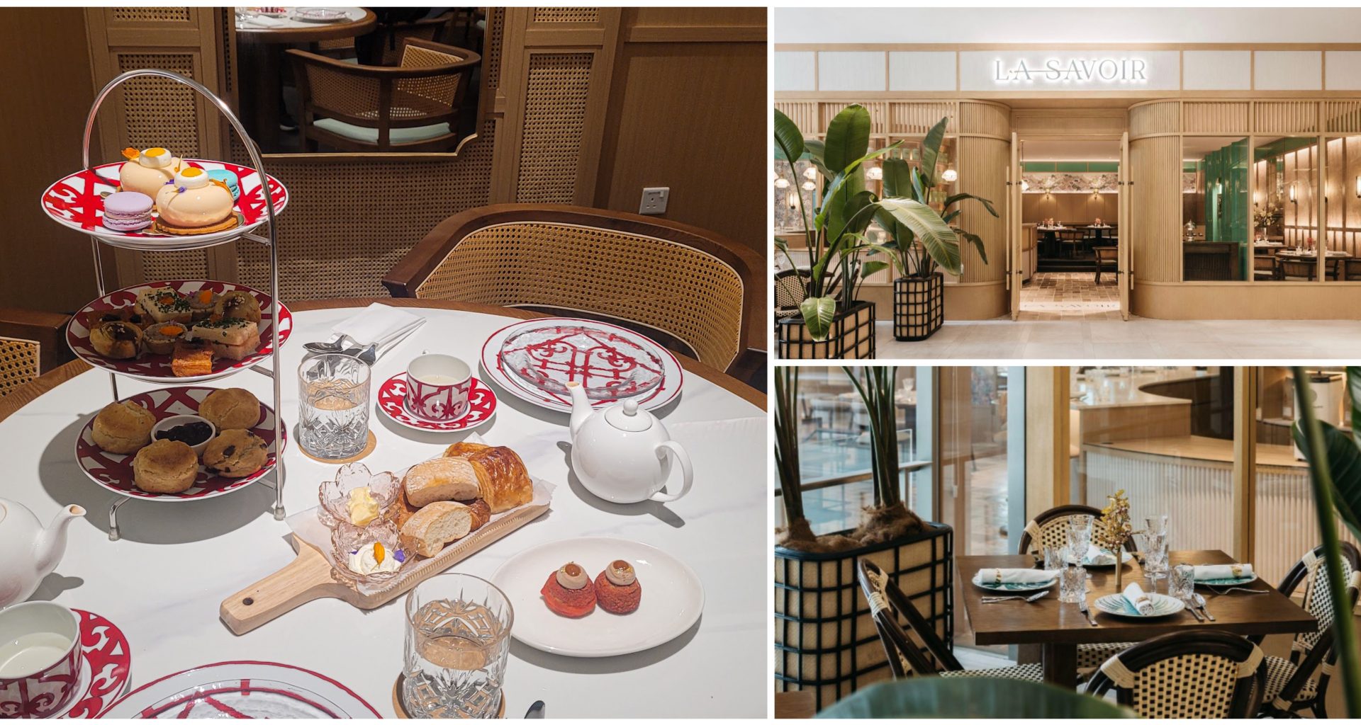 [New] French High Tea served on Exquisite Hermès tableware! $67++/person in Orchard, Scotts Square- La Savoir  - Alvinology
