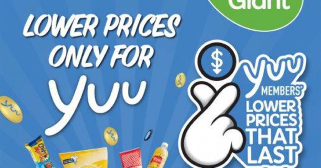 Giant extends Lower Prices That Last, with even More Savings for yuu Members; save up to 20%! - Alvinology