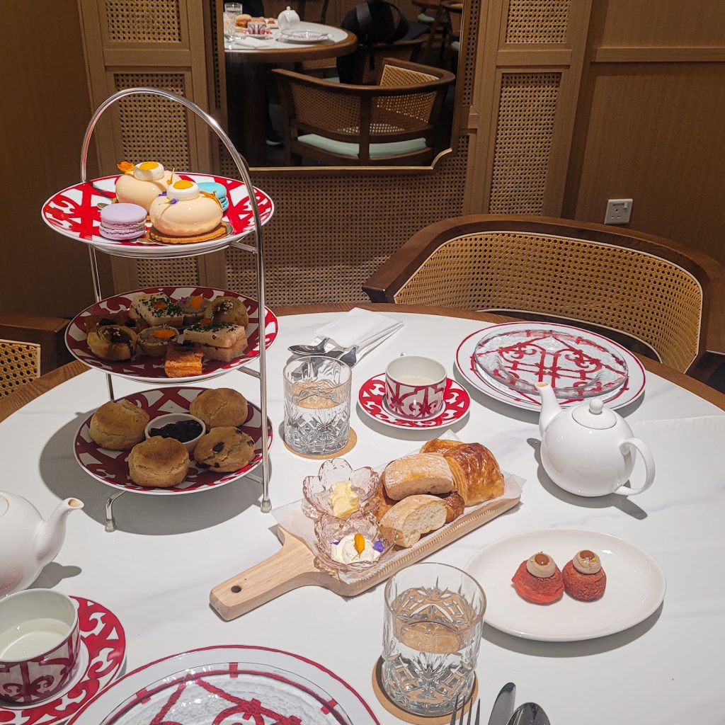 [New] French High Tea served on Exquisite Hermès tableware! $67++/person in Orchard, Scotts Square- La Savoir  - Alvinology