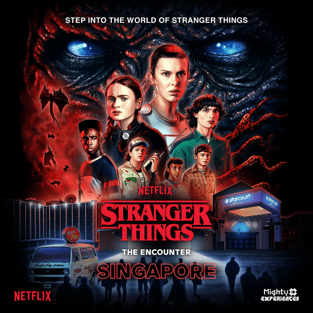 Netflix's Stranger Things Pop-up Experience Lands in Singapore - Enter The Upside Down with Mighty Jaxx - Alvinology