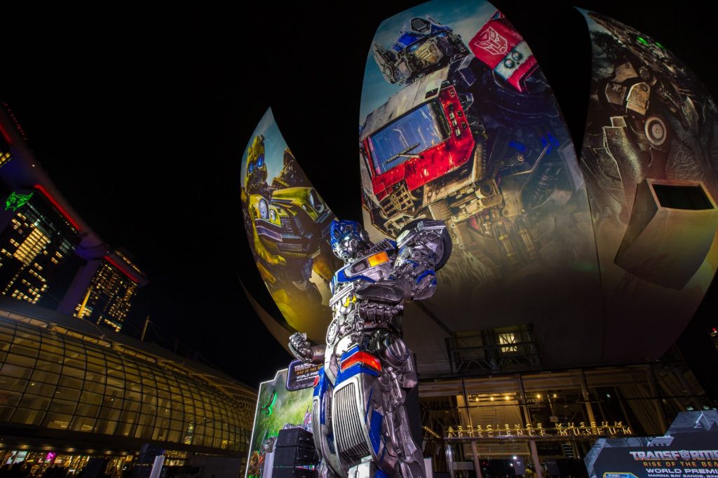 Transformers: Rise of the Beasts - World Premiere in Singapore at Marina Bay Sands Transformers: Rise of the Beasts - World Premiere in Singapore at Marina Bay Sands - Alvinology