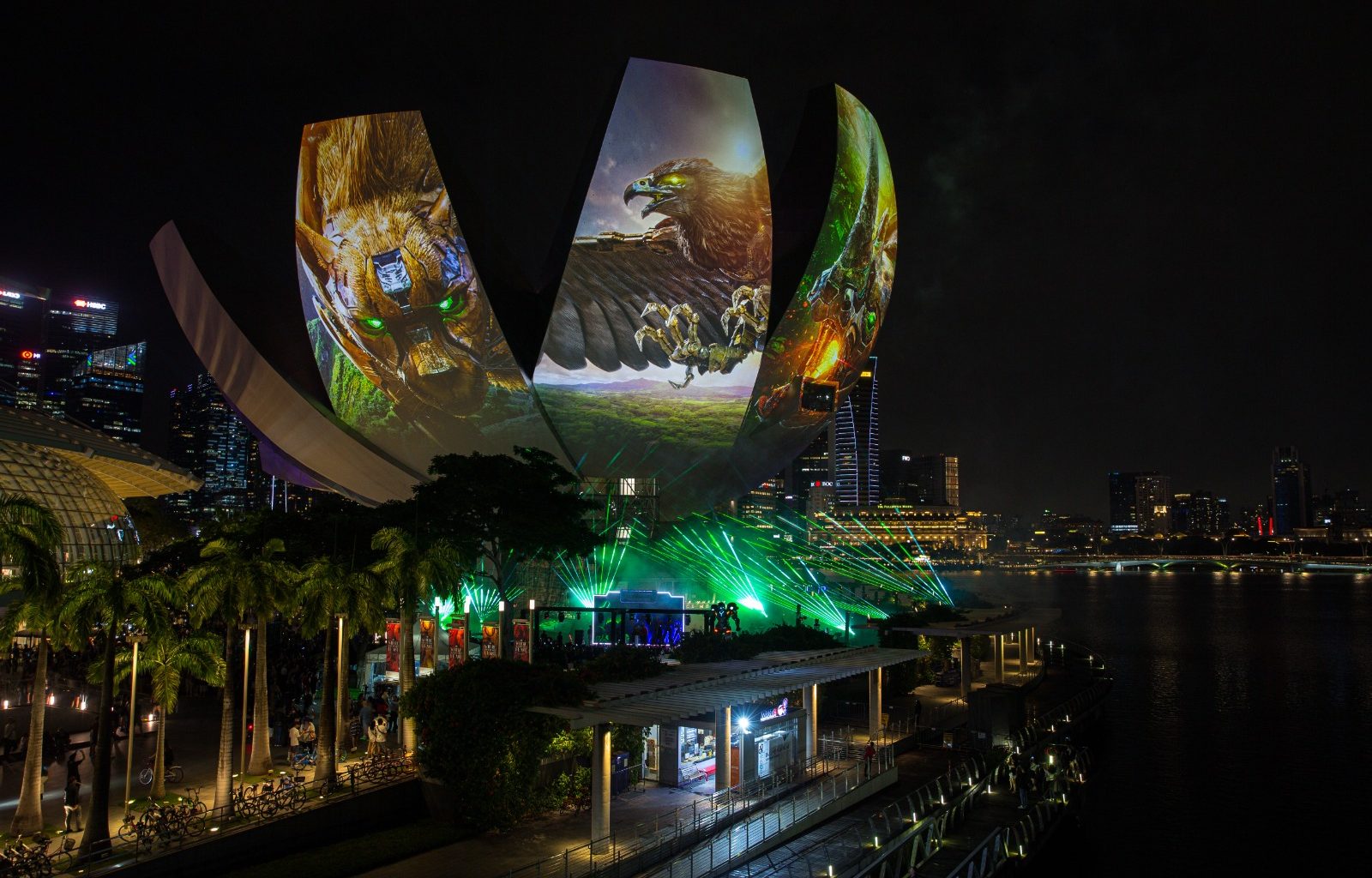 Transformers: Rise of the Beasts - World Premiere in Singapore at Marina Bay Sands - Alvinology