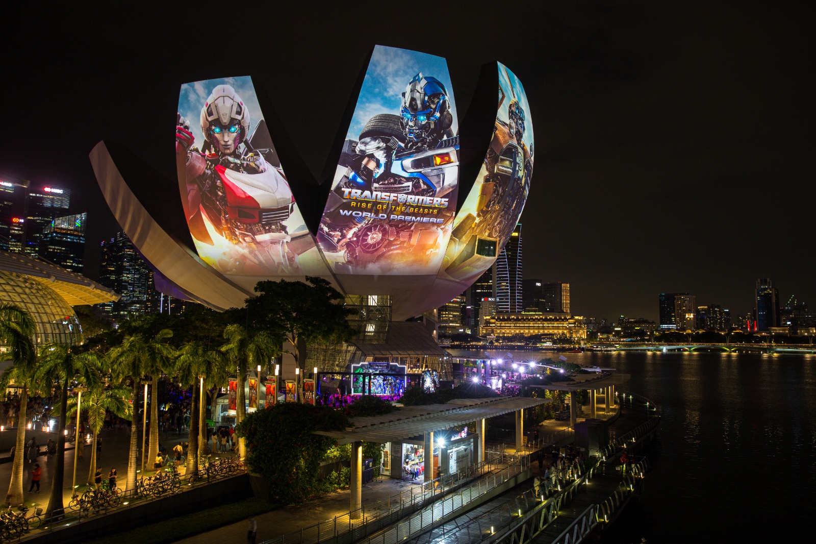 Transformers: Rise of the Beasts - World Premiere in Singapore at Marina Bay Sands Transformers: Rise of the Beasts - World Premiere in Singapore at Marina Bay Sands - Alvinology