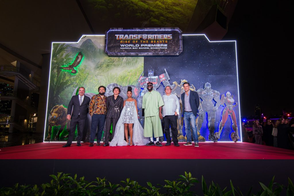 Transformers: Rise of the Beasts - World Premiere in Singapore at Marina Bay Sands Transformers: Rise of the Beasts - World Premiere in Singapore at Marina Bay Sands - Alvinology