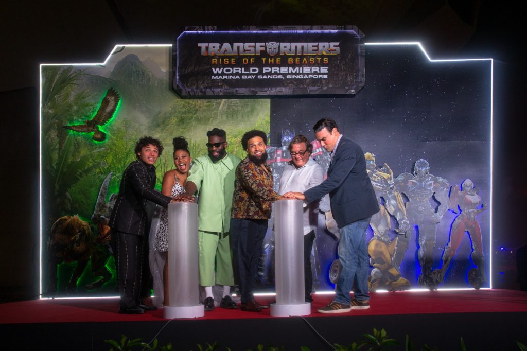 Transformers: Rise of the Beasts - World Premiere in Singapore at Marina Bay Sands Transformers: Rise of the Beasts - World Premiere in Singapore at Marina Bay Sands - Alvinology
