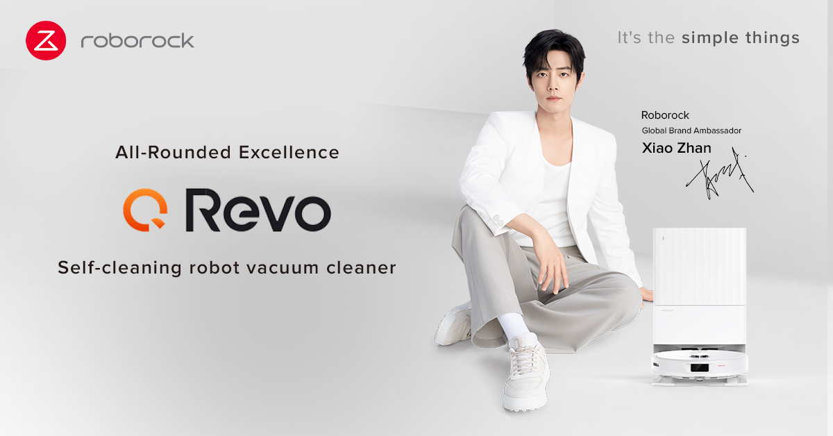 Roborock announces Xiao Zhan as Global Ambassador alongside the arrival of self-cleaning vacuum Q Revo - Alvinology